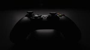 A dimly lit gaming scene